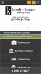 Mobile Screenshot of knaacklaw.com